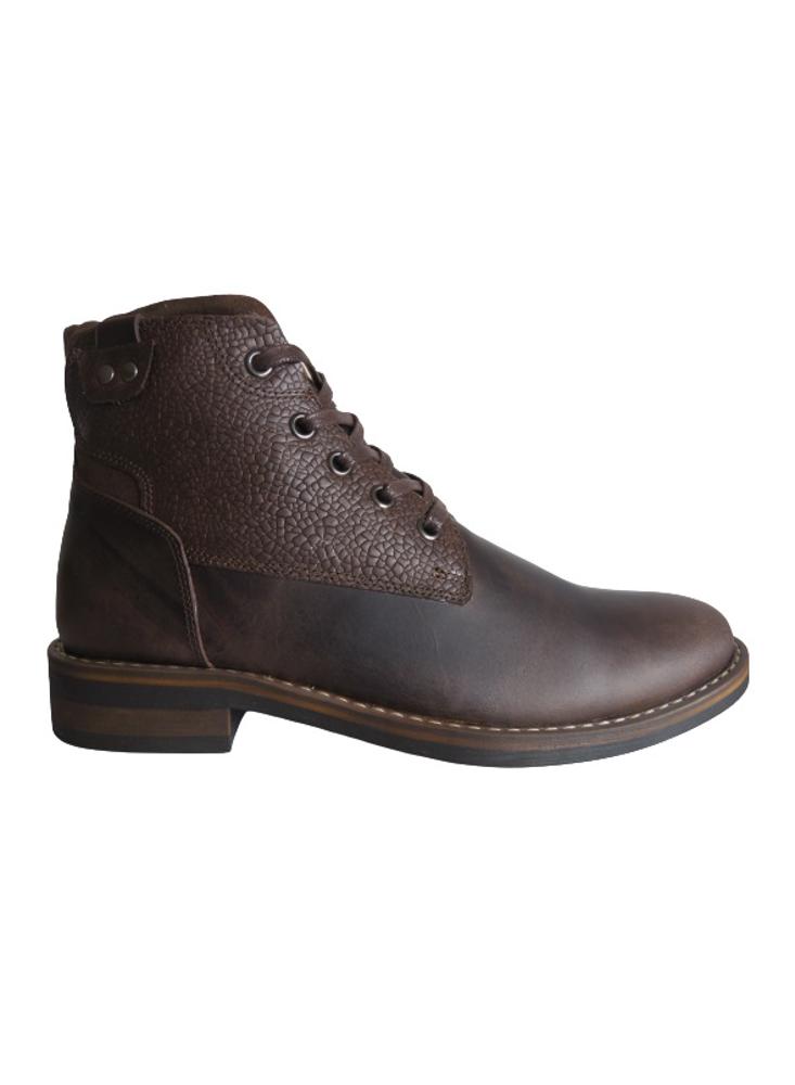 Bota Tipo Hipster Para Hombre En Cuero Calzado Guerr xito