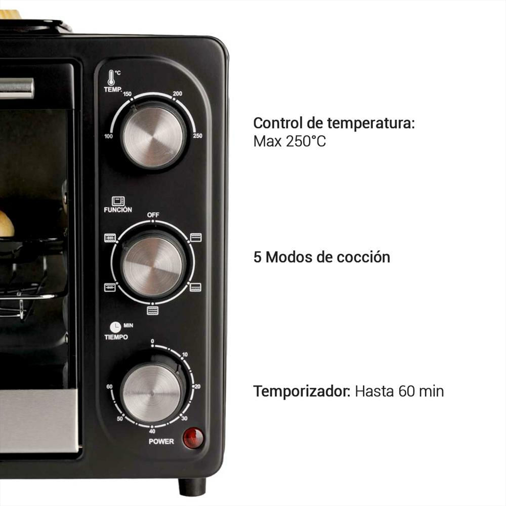 Horno Tostador Kalley 18 Lt 7022