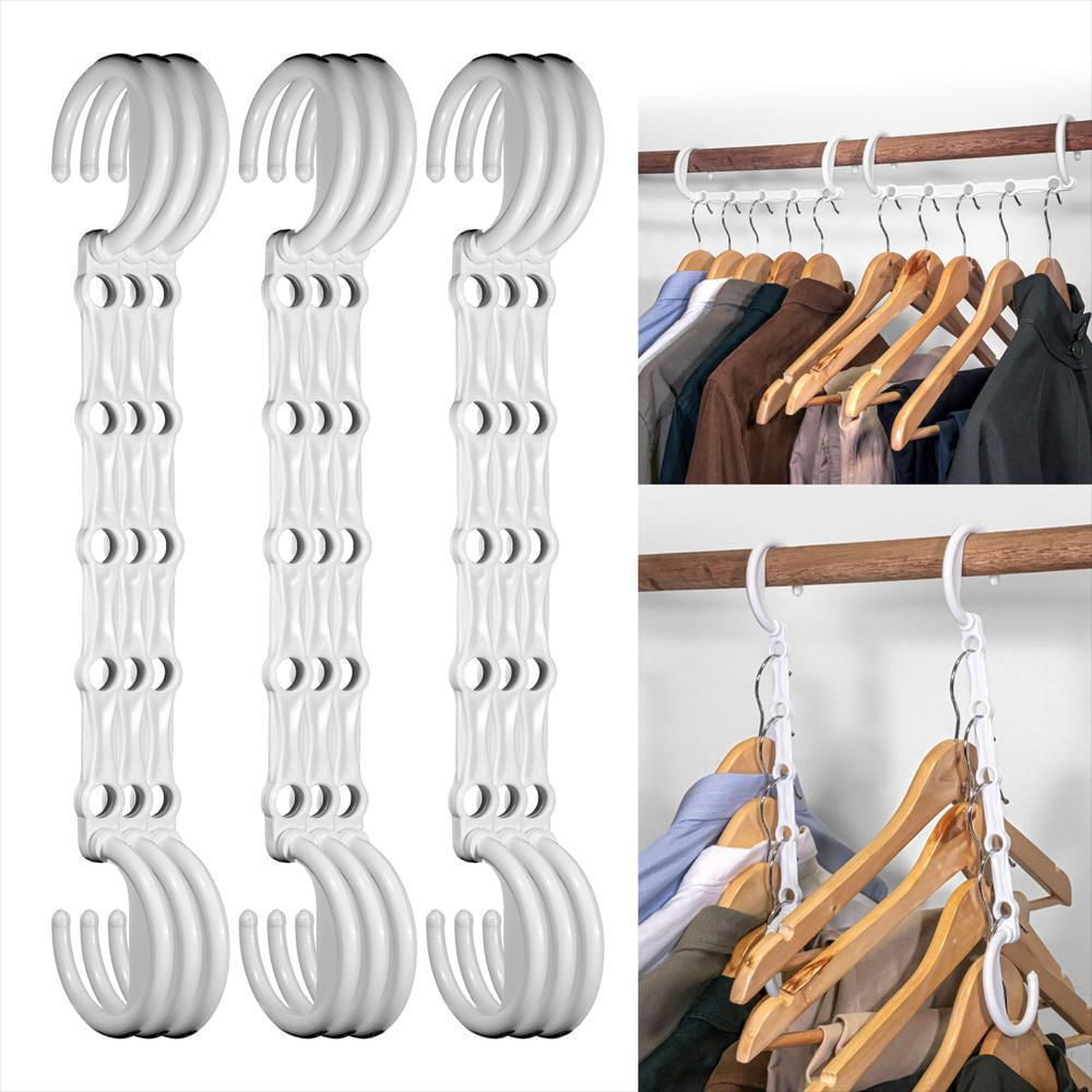 Gancho De Ropa Ajustable x5 Organizador Closet Bebé PER1 – Cómpralo en casa