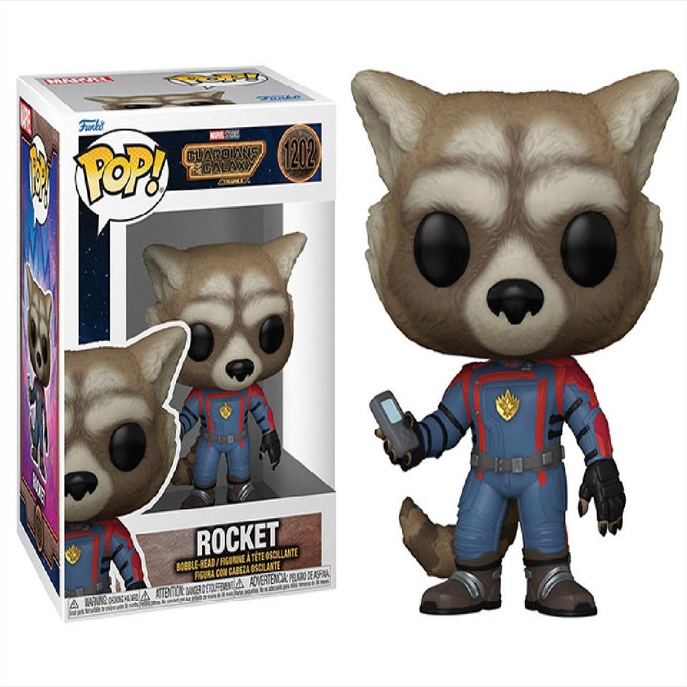 Funko Pop Marvel Guardians Of The Galaxy V3 Rocket 1202 