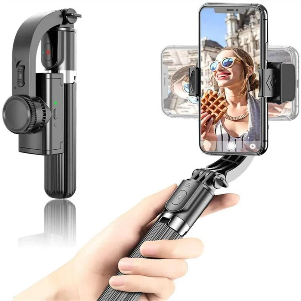Palo Selfie Estabilizador Bluetooth Q08 Inalámbrico Retráctil