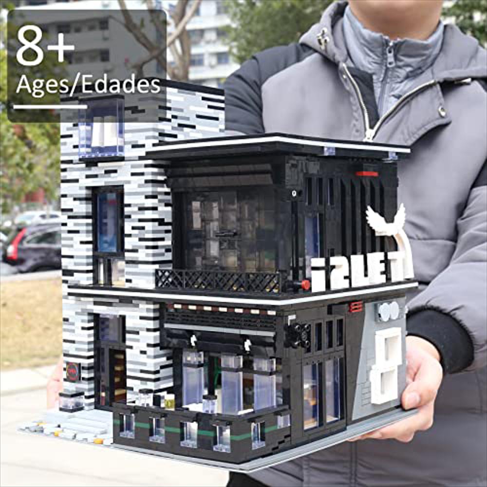 Set Construcción Mould King 3992 Piezas Edificio De Bar Modelo 16042 Con img #3