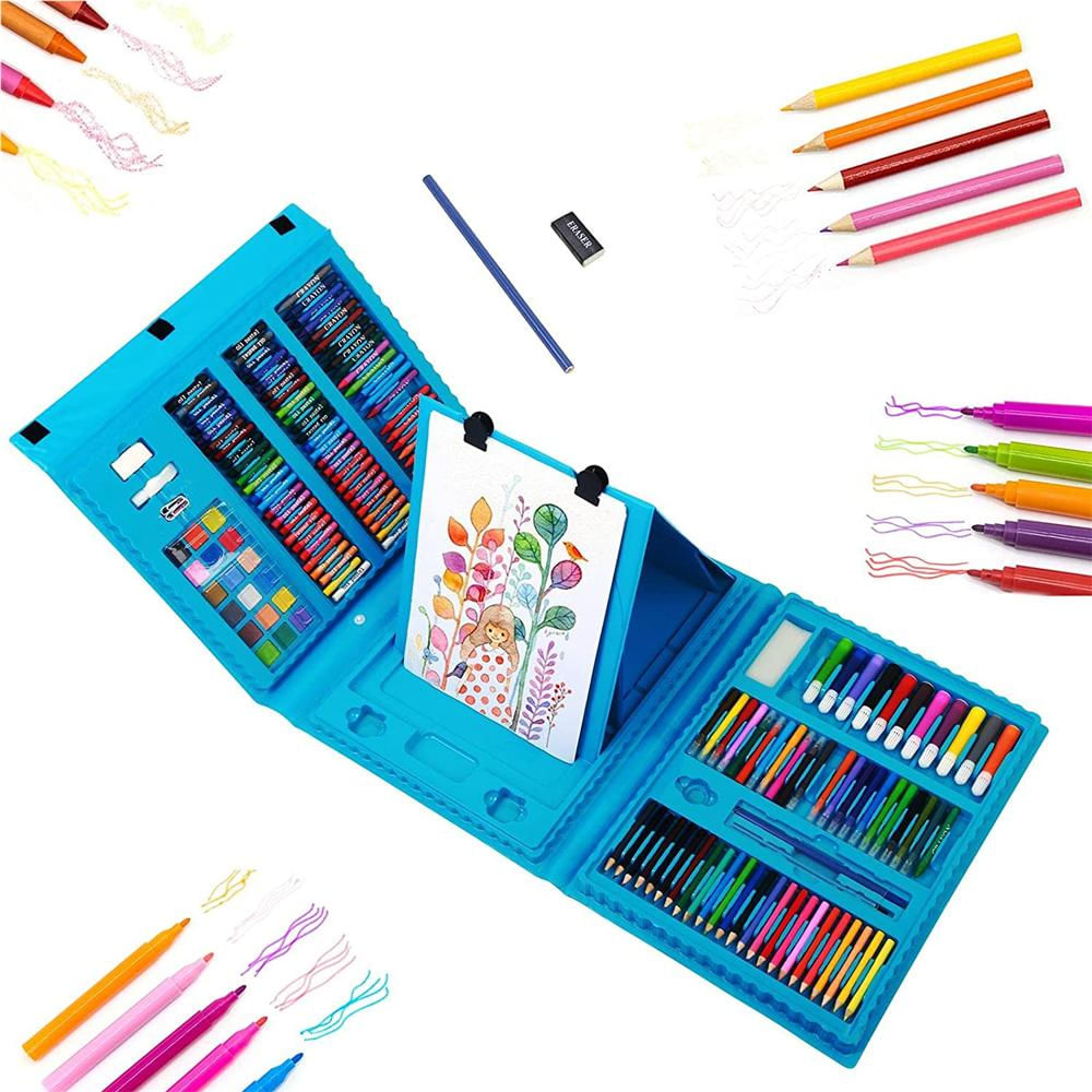 Set De Arte Para Niños 68 Piezas + Estuche Colores Crayones – Tecnoventas