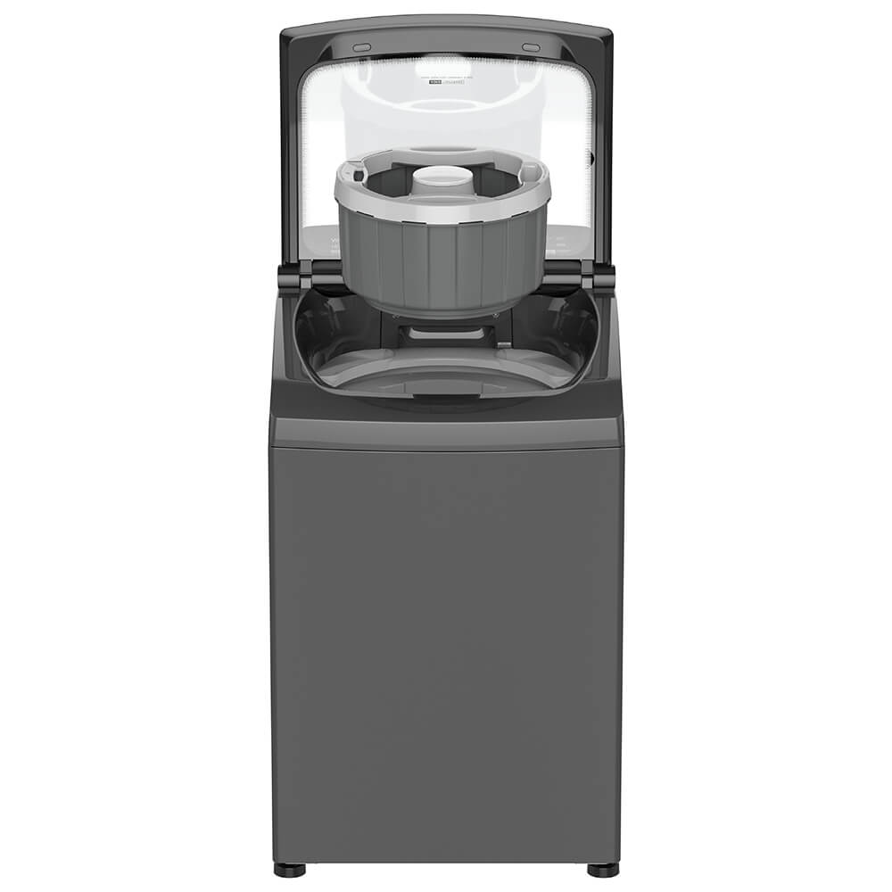 Lavadora Whirlpool Carga Superior 18 kg Xpert Dual Wash Gris img #3
