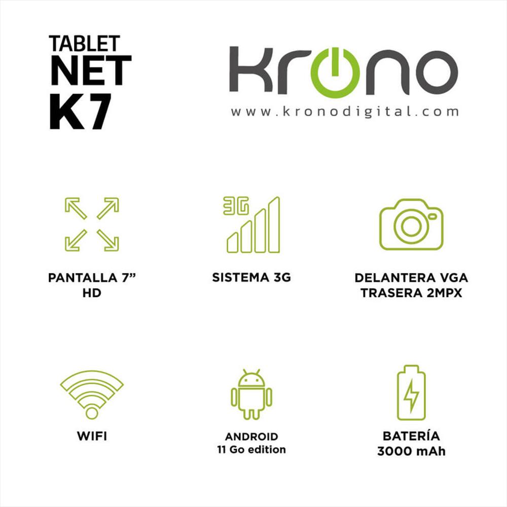 Tablet Net K7 Krono 1 32Gb Vrd Éxito
