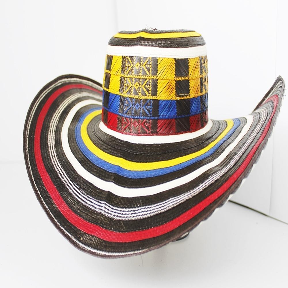 Sombrero Vueltiao Quinceano Tricolor Original talla L