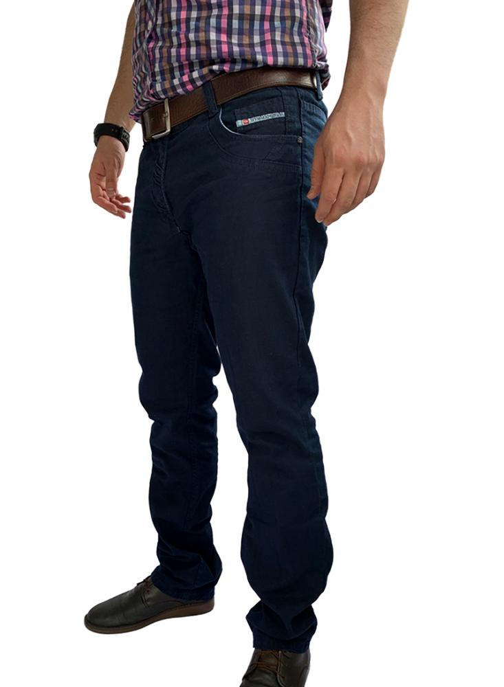 Pantalon Drill Azul Oscuro Para Hombre Ref,1134