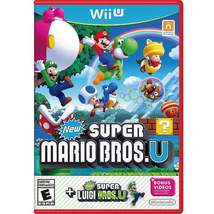 Videojuego Super Mario Bros U Super Luigi U Wii U 8836