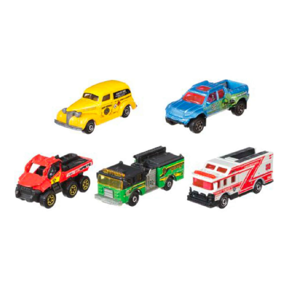 exito.com | Matchbox Autos Básicos Paquete De 5