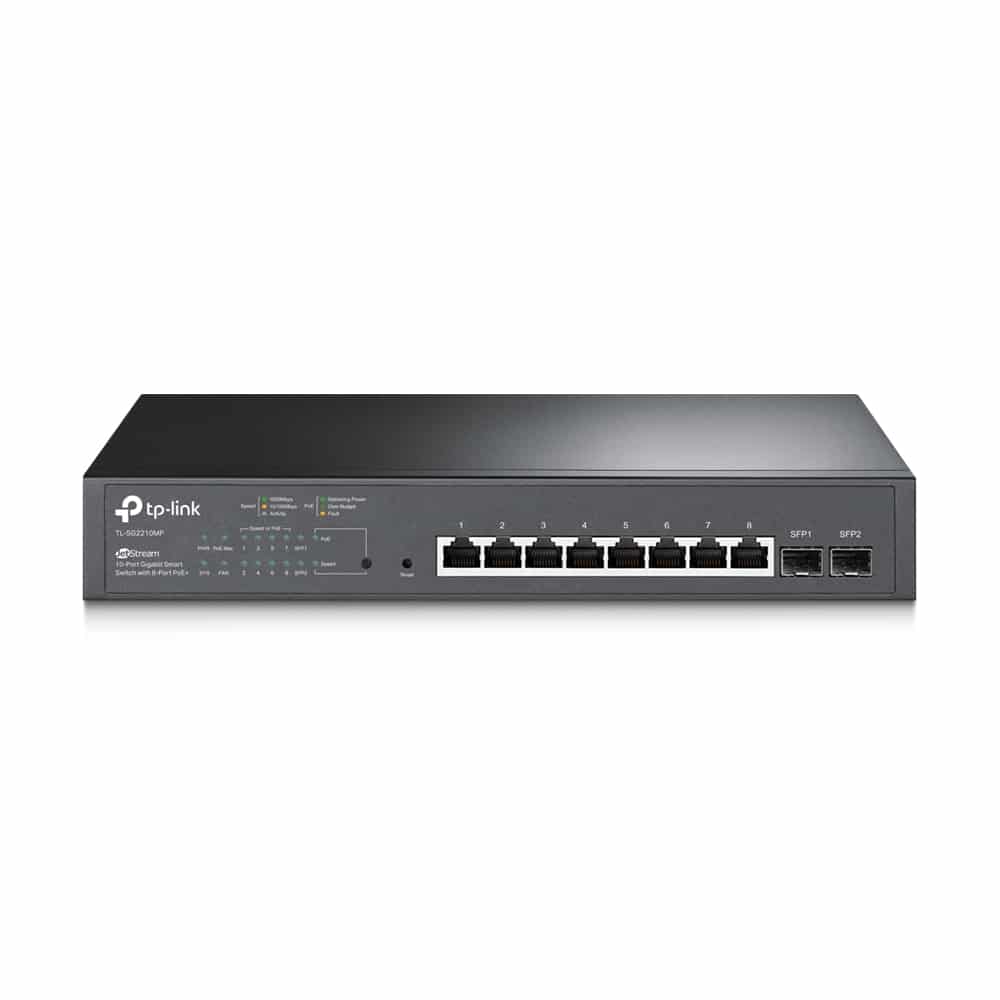 Switch Administrable 8 puertos Gigabit RJ45 PoE TL-SG2210MP Tp link img #1