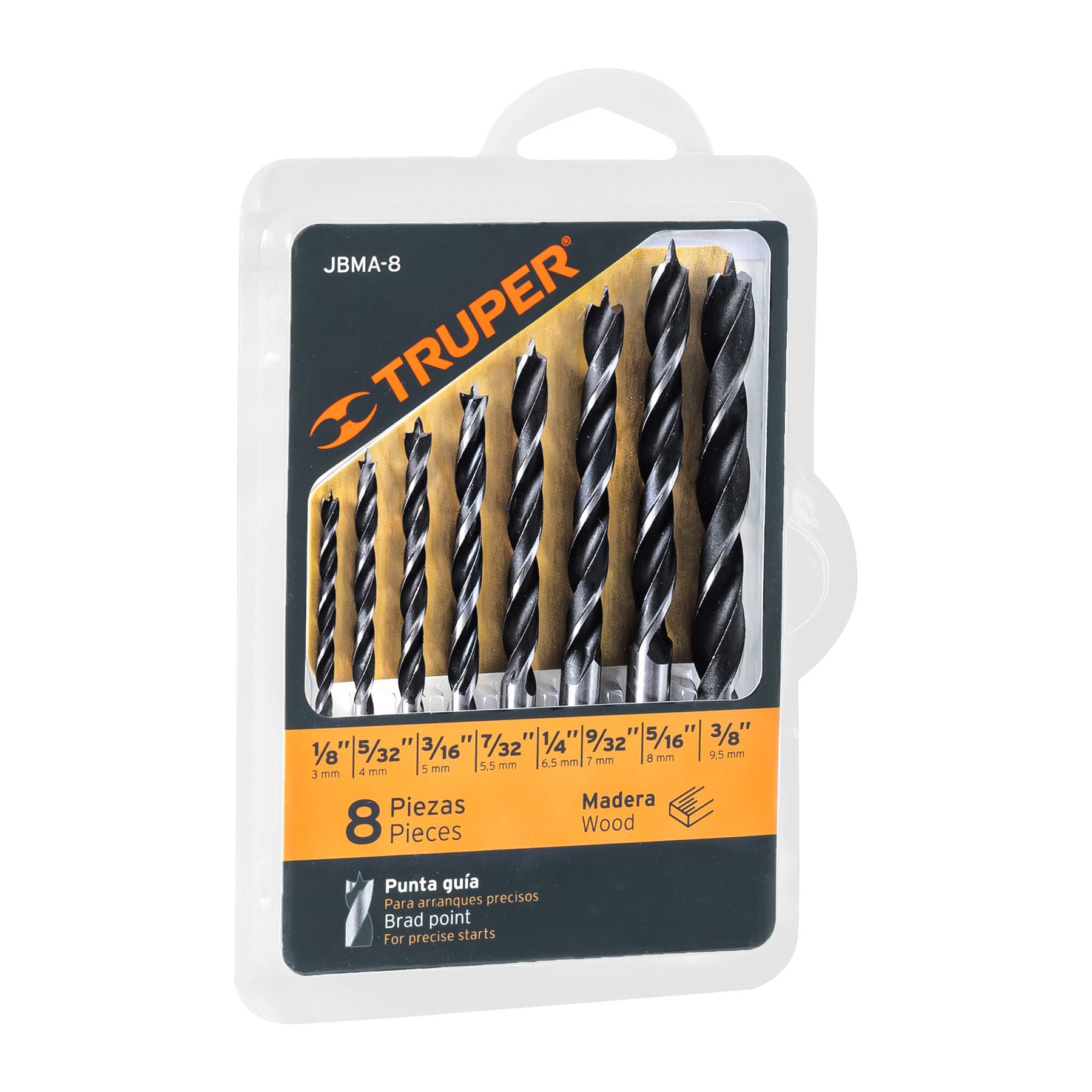 Juego De 8 Brocas Para Madera img #1