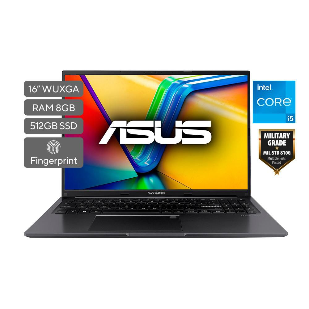 Computador ASUS Vivobook 16 Intel Core i5 1135G7 RAM 8 GB 512 GB SSD  X1605EAMB033W