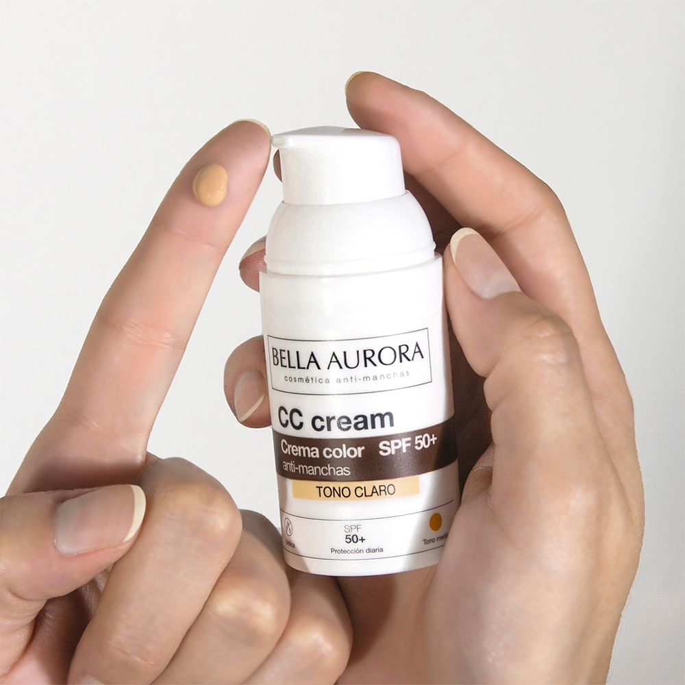 Protector Solar Crema Color Anti-Manchas SPF50 - Bella Aurora img #3