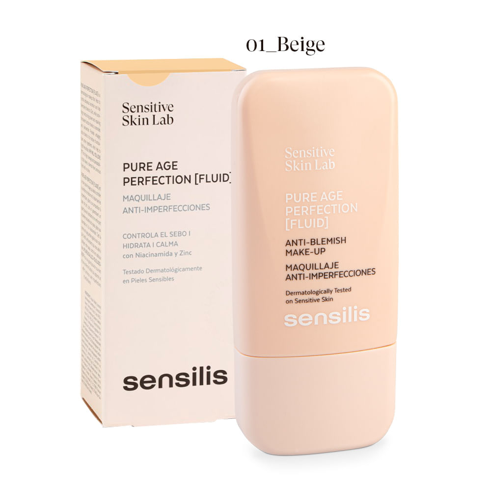 Pure Age Perfection [Fluid] Maquillaje Anti-Imperfecciones - Sensilis img #1