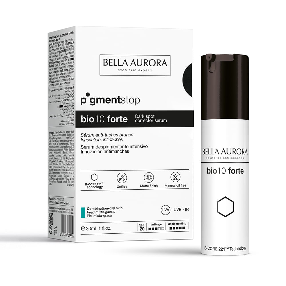 Bio 10 Forte Serum Despigmentante Intensivo Piel Mixta Grasa - Bella Aurora img #1