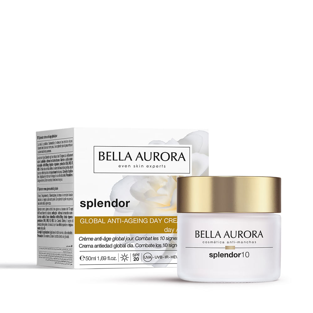 Splendor Crema Anti edad Global Día - Bella Aurora img #1