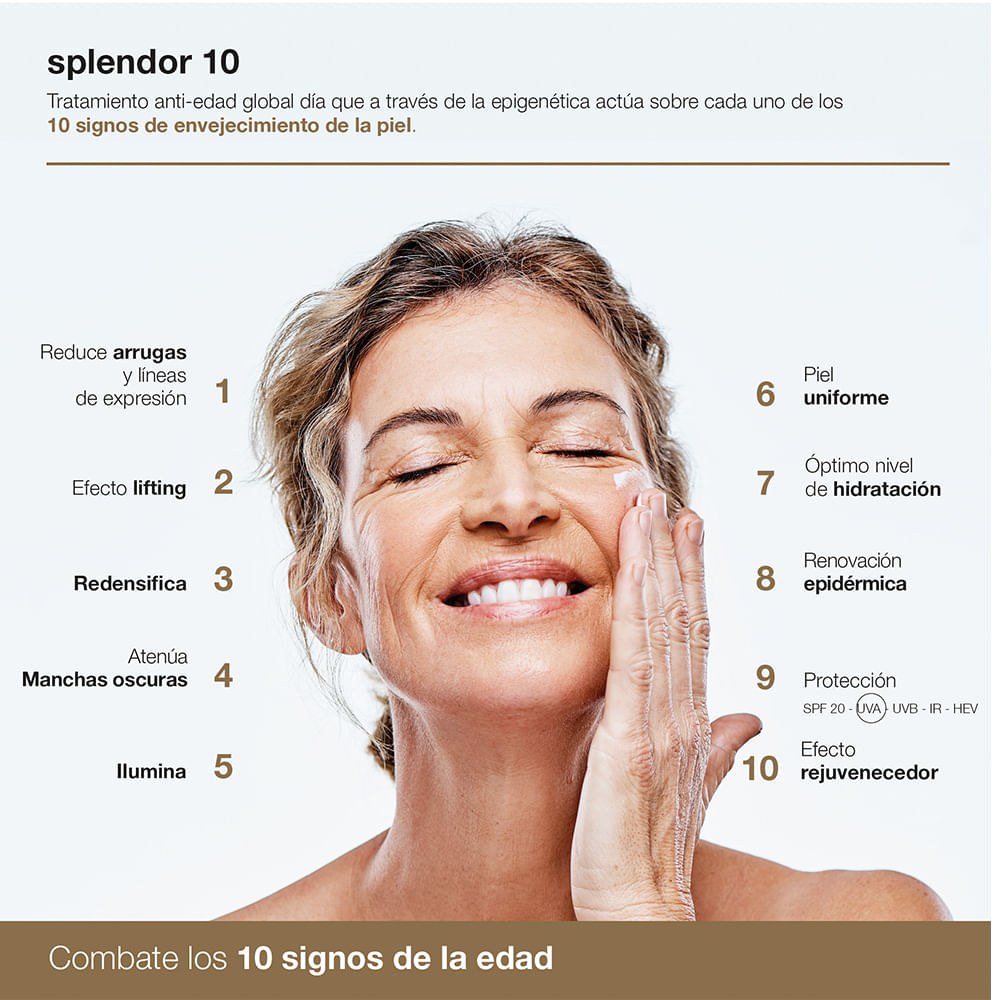 Splendor Crema Anti edad Global Día - Bella Aurora img #2