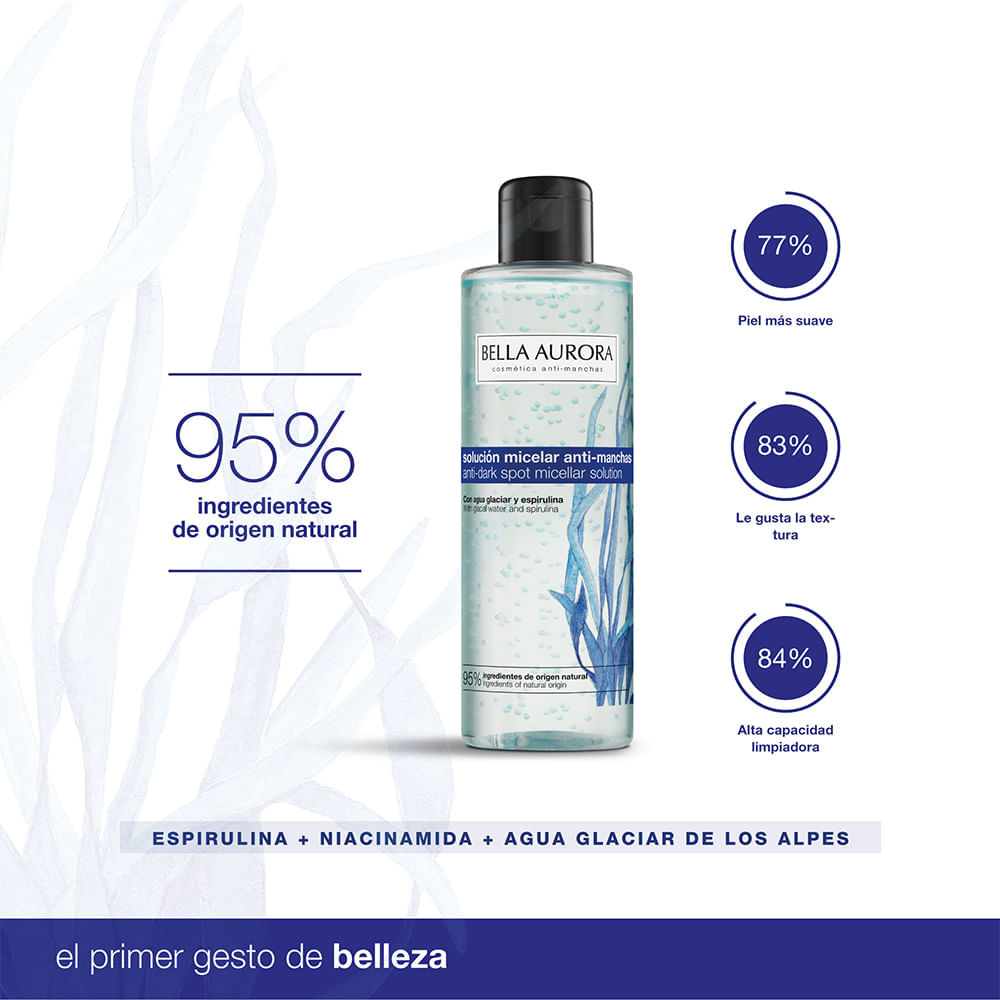 Solución Micelar Anti-Manchas - Bella Aurora img #3