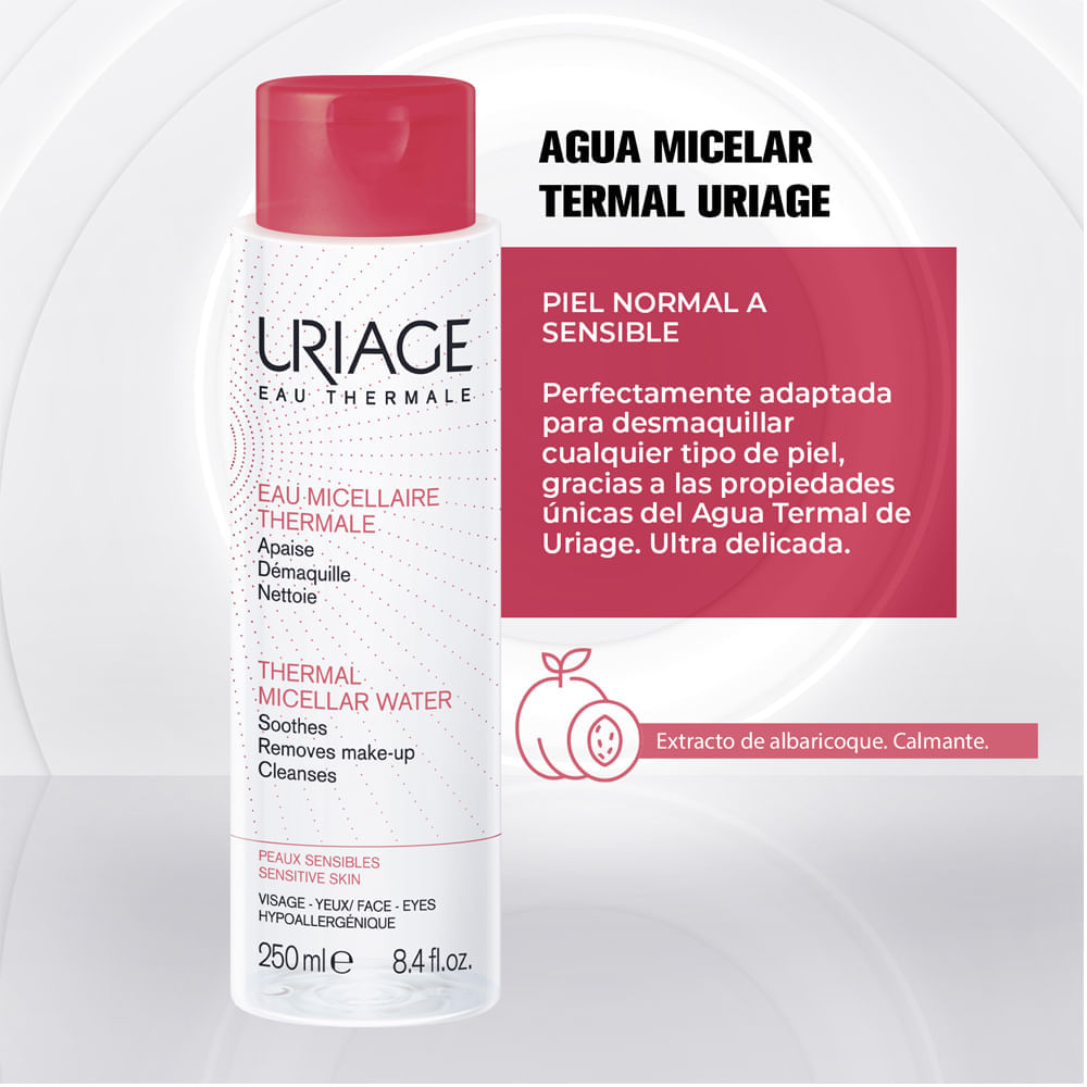 Agua Micelar Piel Sensible - Uriage img #4