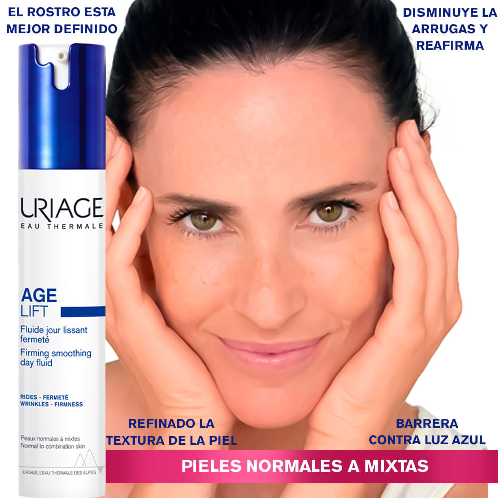 Age lift  Fluido reafirmante Anti arrugas - Uriage img #5