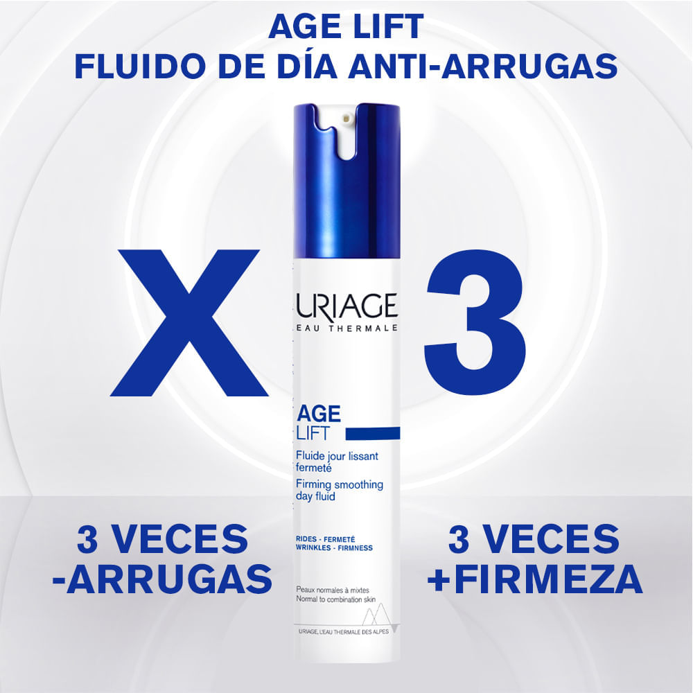 Age lift  Fluido reafirmante Anti arrugas - Uriage img #4