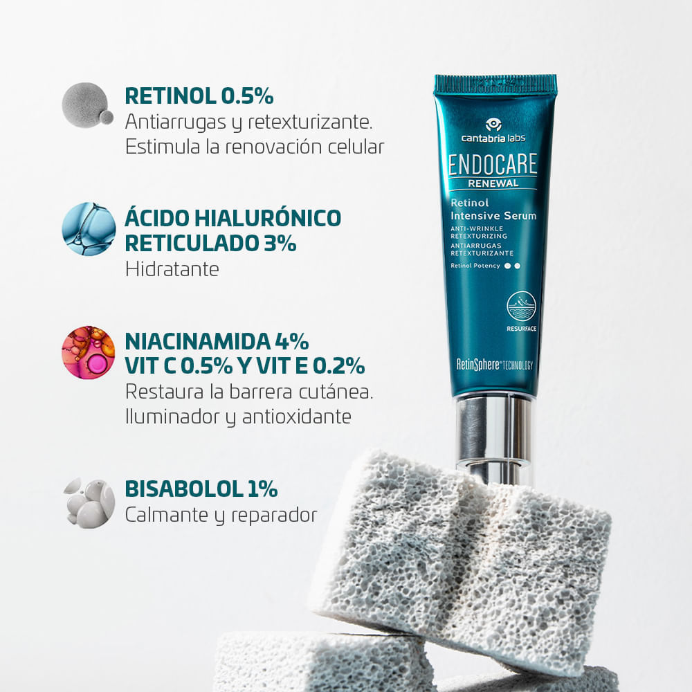Renewal Retinol Intensive Serum 30ml - Endocare img #5