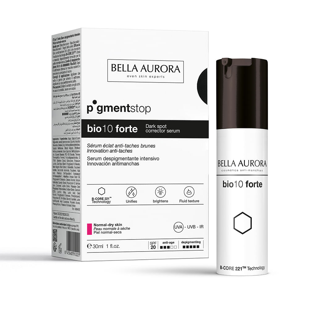 Bio 10 Forte Serum Despigmentante Intensivo Piel Normal Seca - Bella Aurora img #1