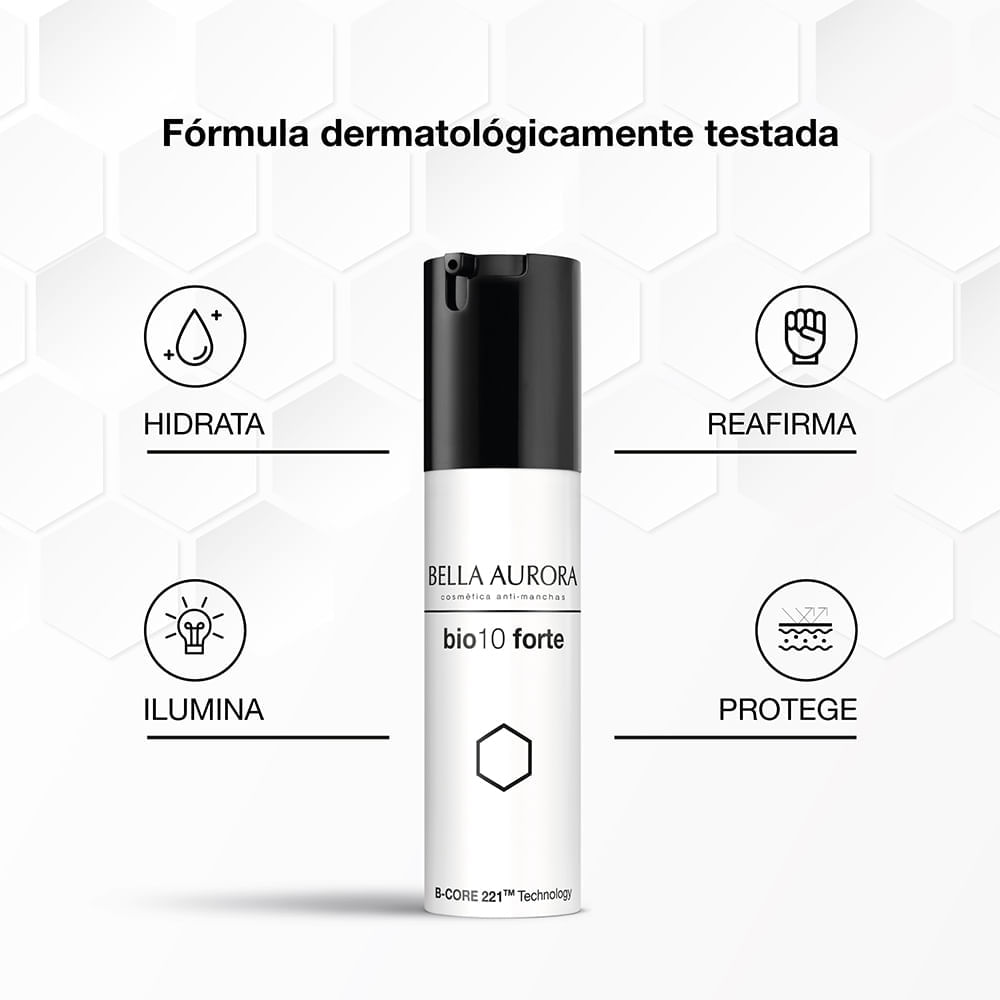 Bio 10 Forte Serum Despigmentante Intensivo Piel Normal Seca - Bella Aurora img #3