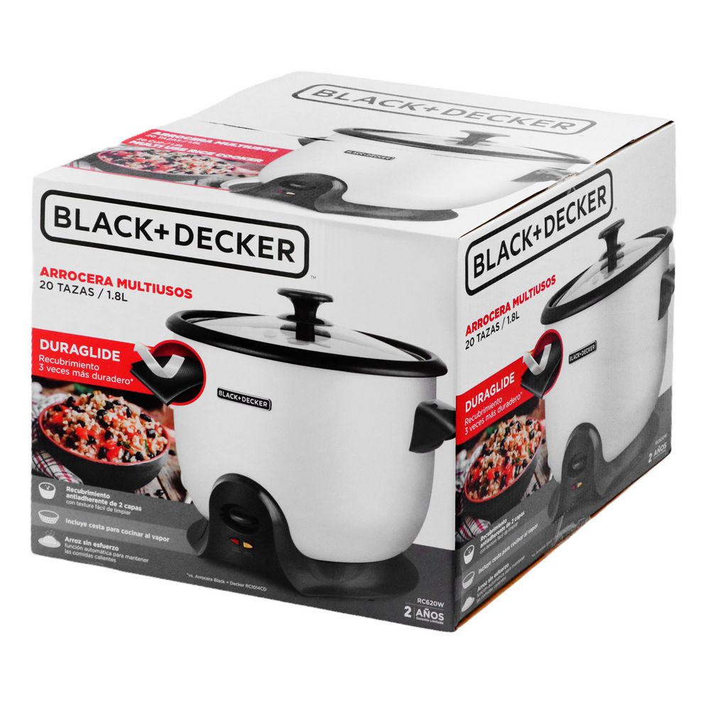 ARROCERA MULTIUSOS 20 TAZAS BLACK DECKER RC620W