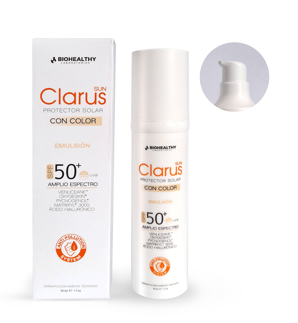 Clarus Color Emulsión Toque Seco - Biohealthy img #1