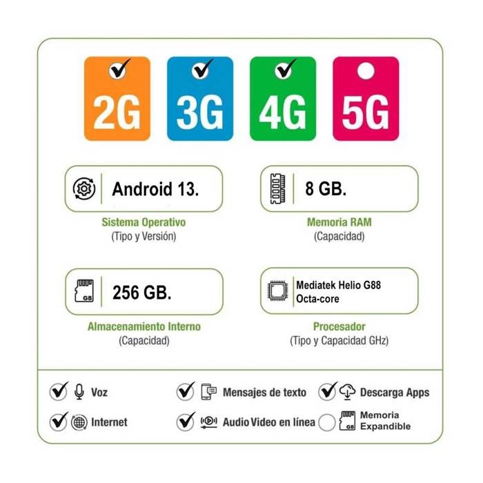 Redmi 13C – 256GB/8GB – Alta gama