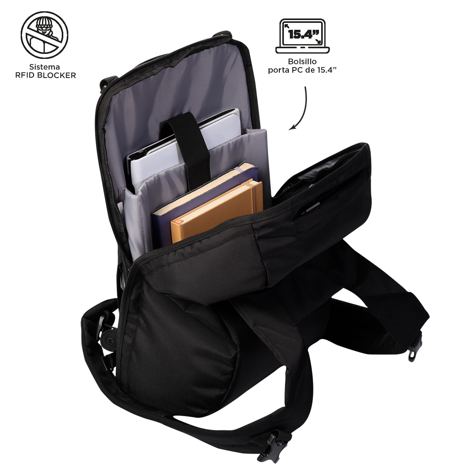 Backpack Morrales Para Portatil Morral Totto Antirrobo Mochila