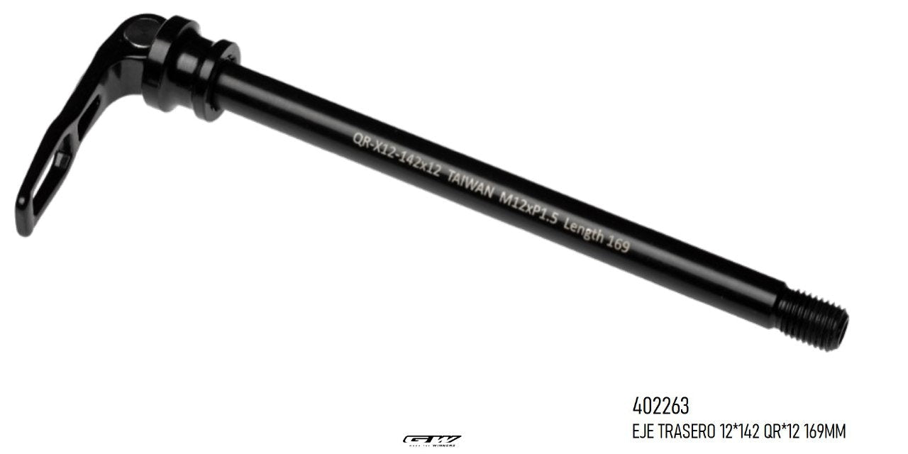Eje Trasero GW Pasante Sprinter 12x142MM QRx12 169MM AL/NG img #1