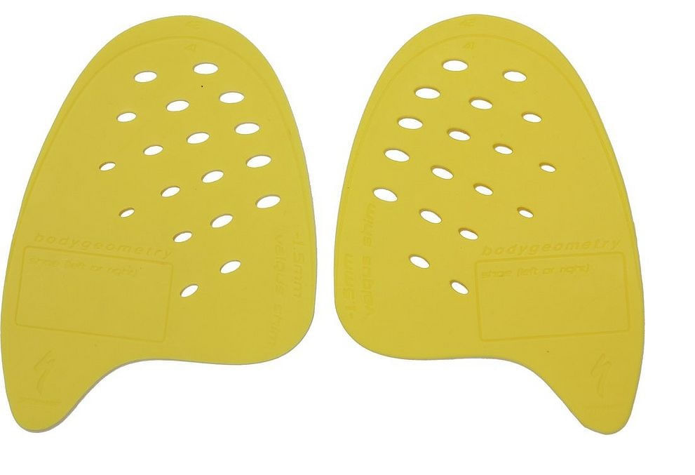 Plantillas Specialized Bg Internal Wedges 2PK Yellow img #1
