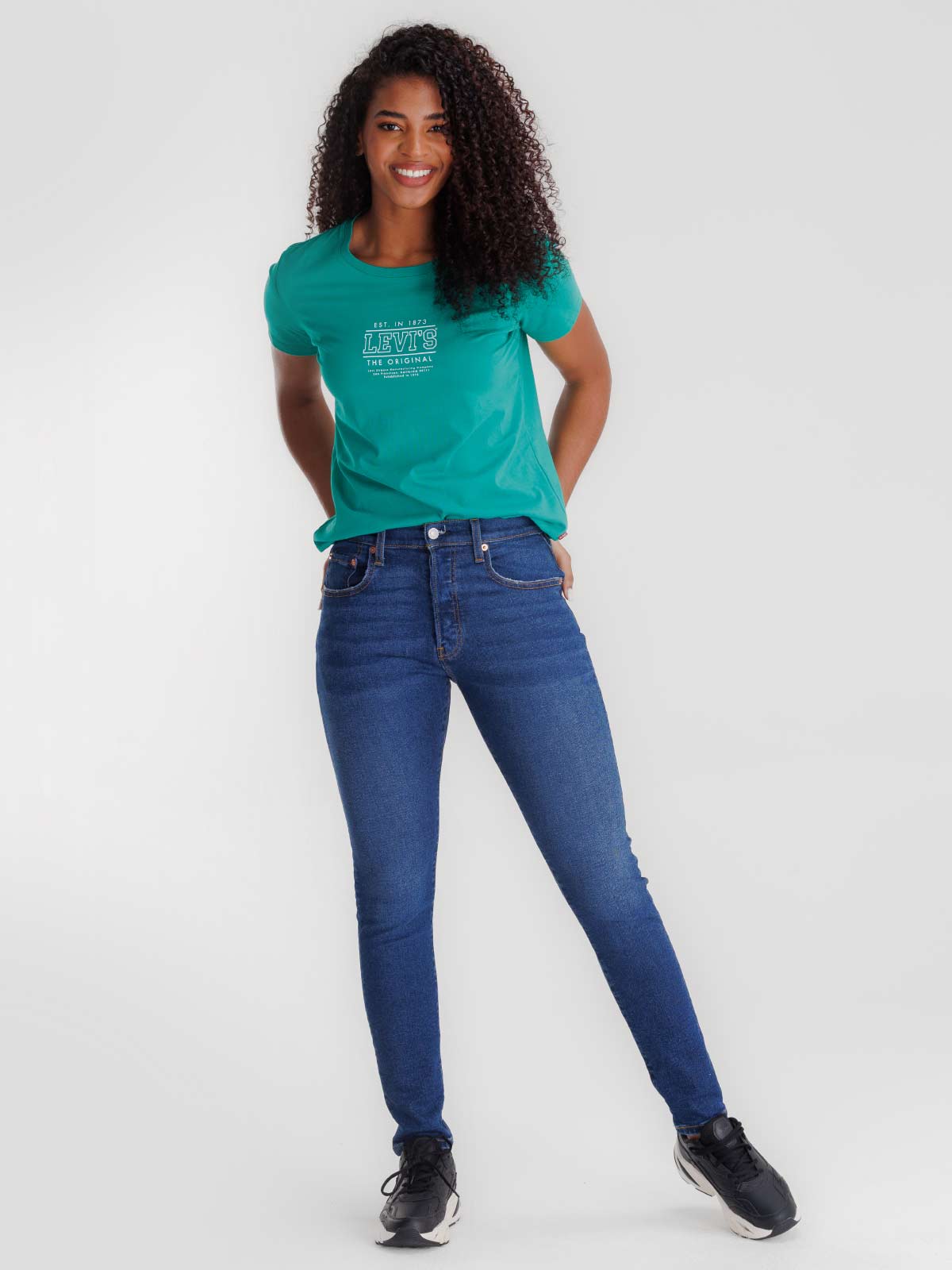 Jean Levi S 501 Skinny Para Mujer exito