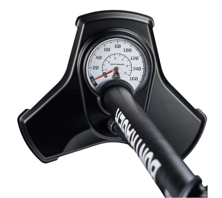 Infladores de Piso Ciclismo Bontrager Charger con medidor img #2