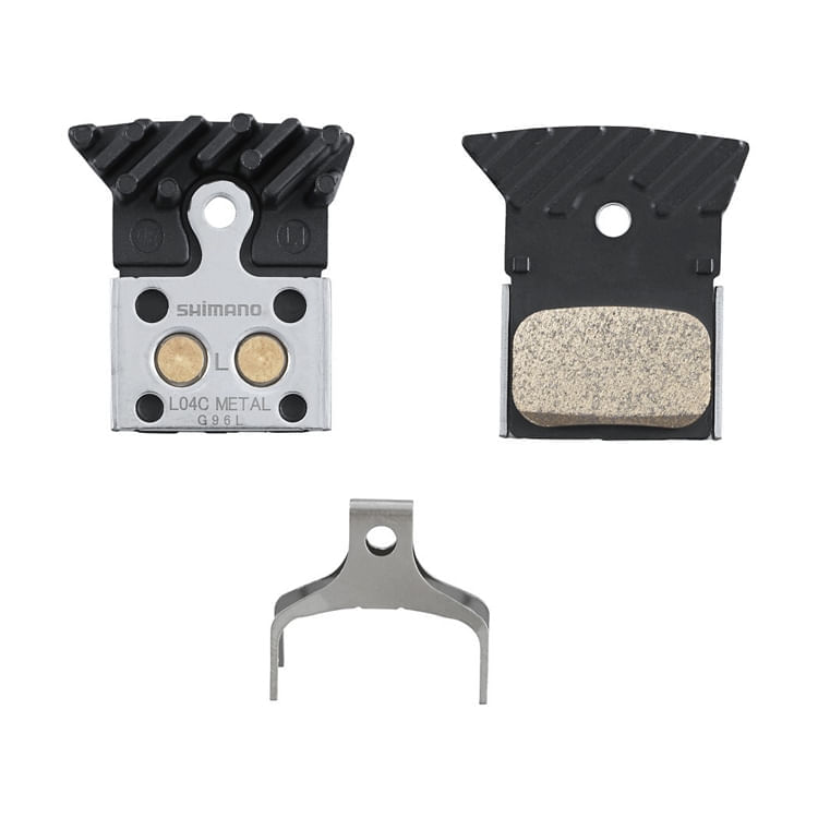 Pastas Ruta Shimano Disco L04c Metalizada Con Aleta img #2