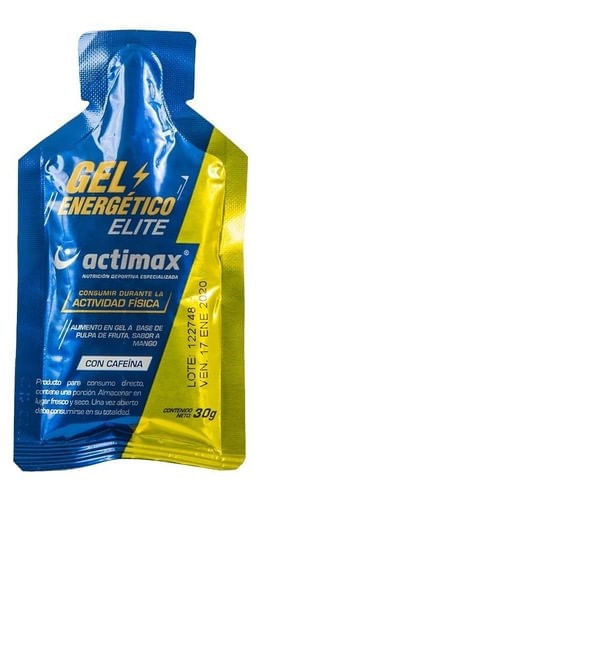Gel Energético Sachets Actimax – Mango Con Cafeína 90gr img #1