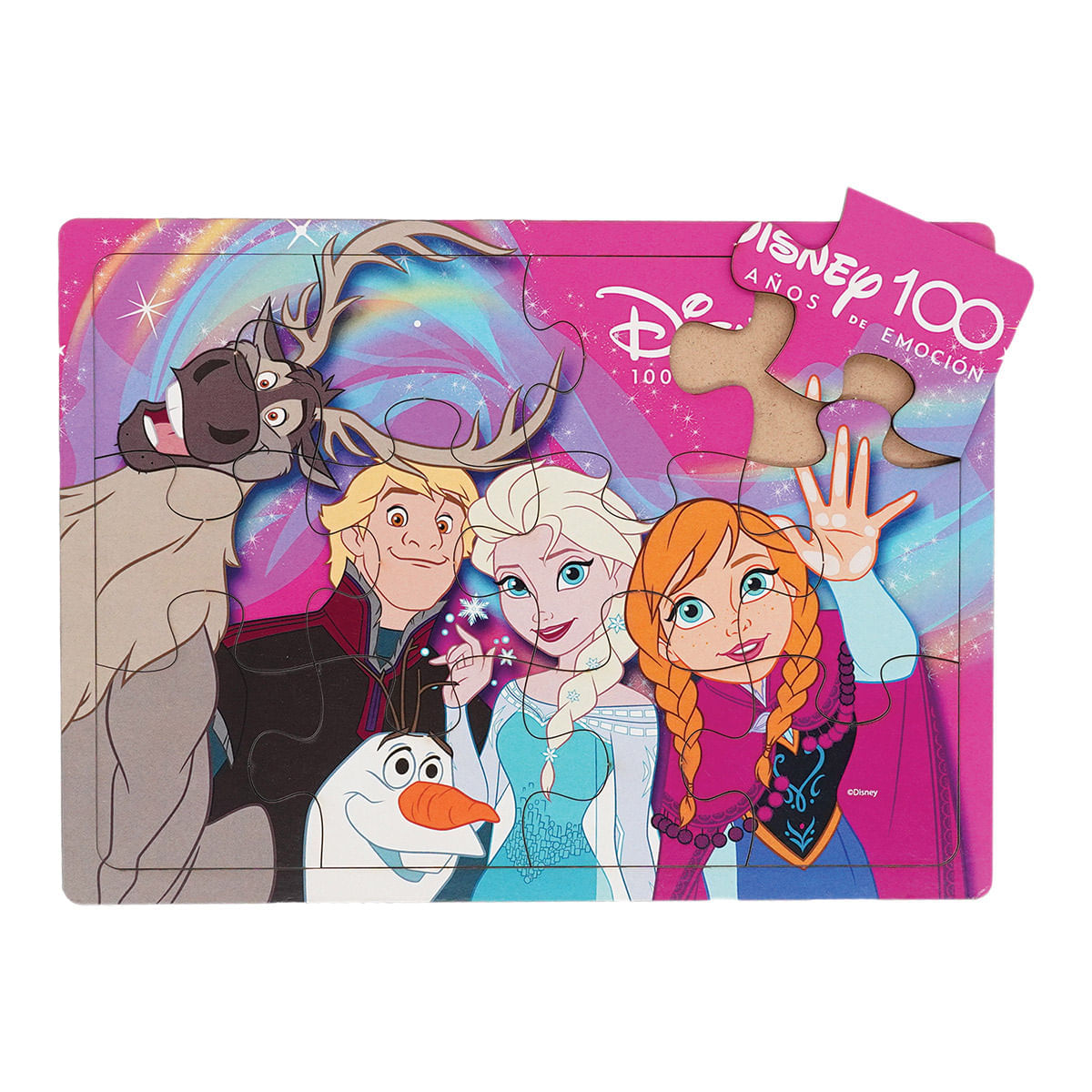 Rompecabezas Frozen II Disney 100 - 12 Piezas img #1