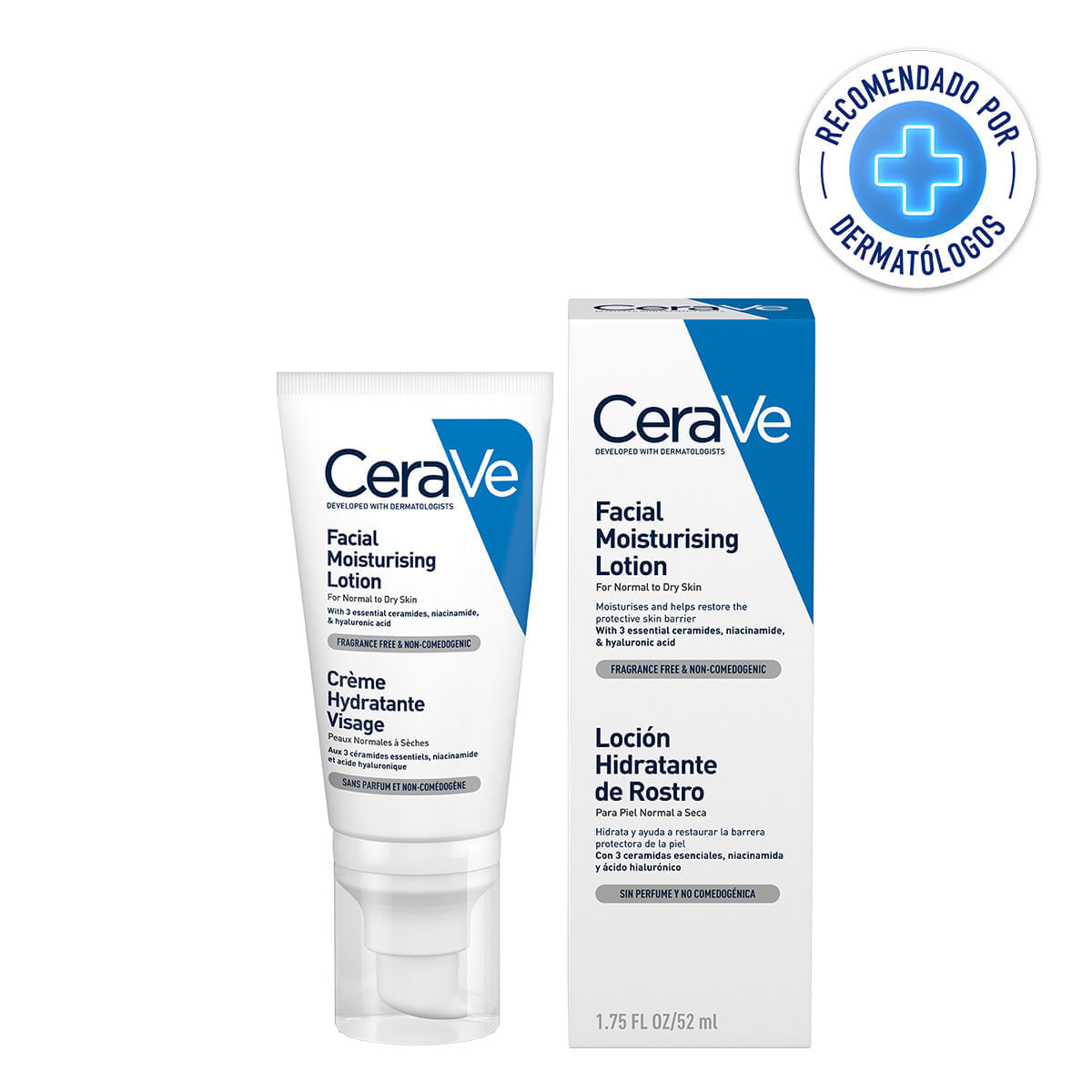 Loción Hidratante de Rostro - CeraVe img #1
