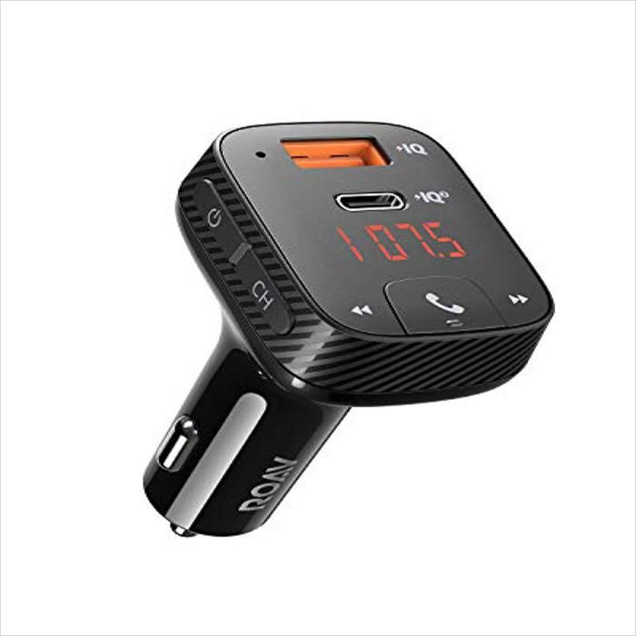 exito.com | Adaptador Y Cargador De Carro Bluetooth Anker Roav Power Iq ...