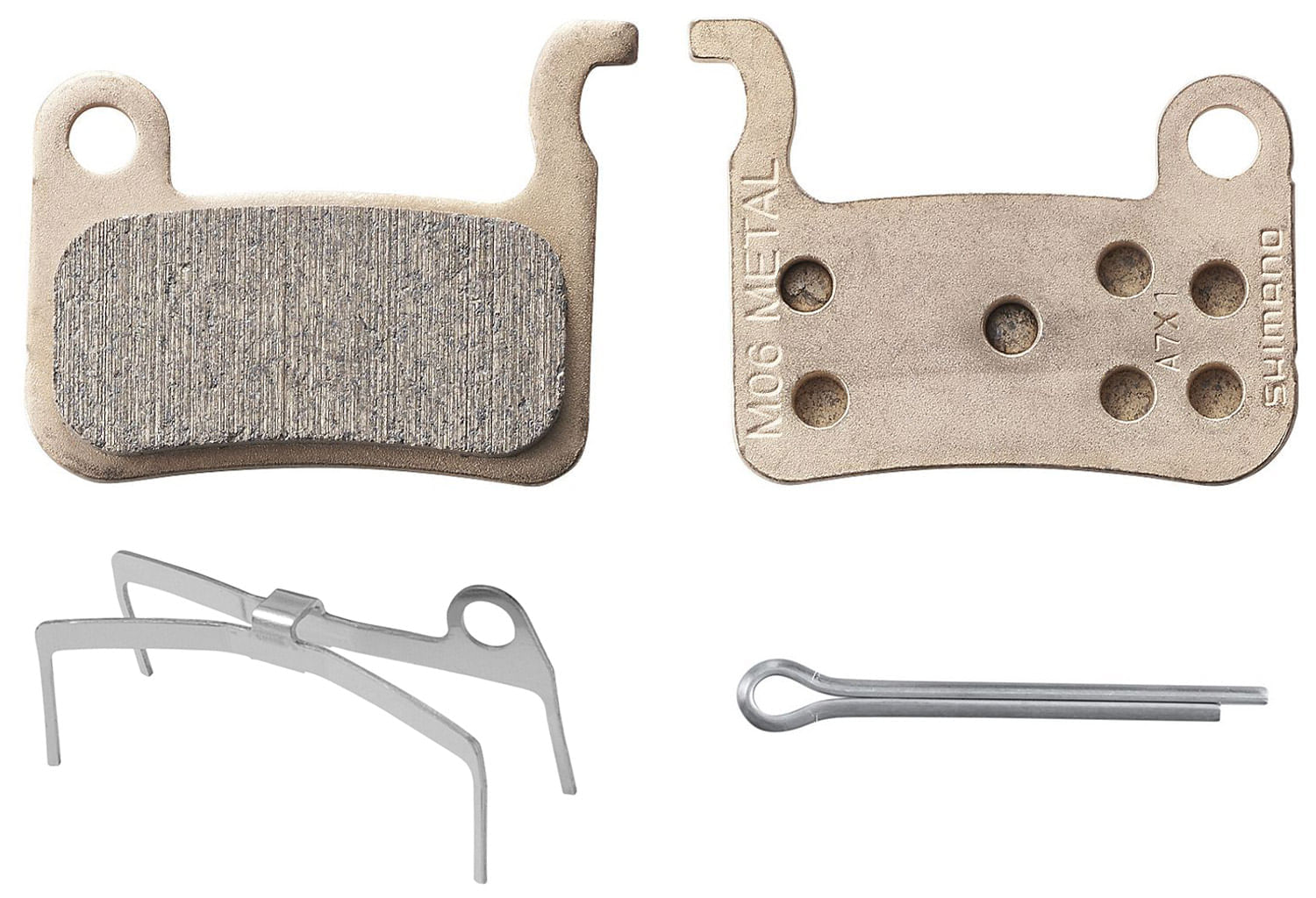 Pastas Shimano Disco M06 Metalica MTB img #2