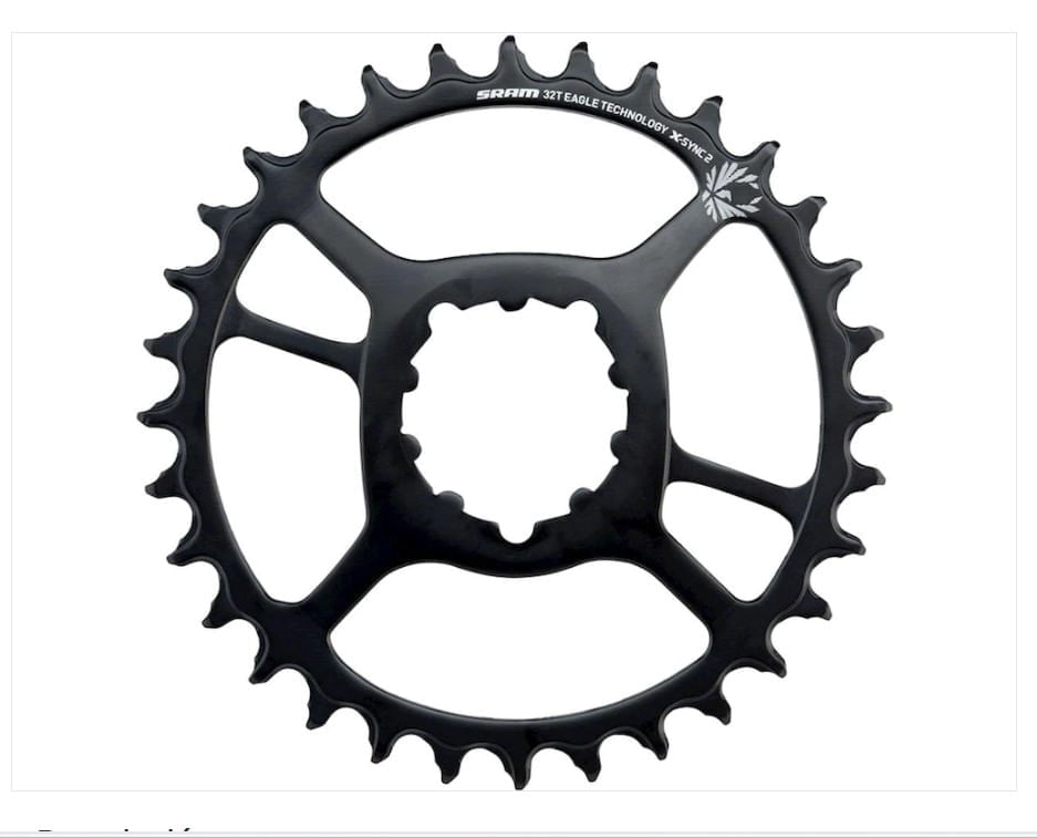 Coronilla Sram Acero Eagle 32D 3MM Offset img #1