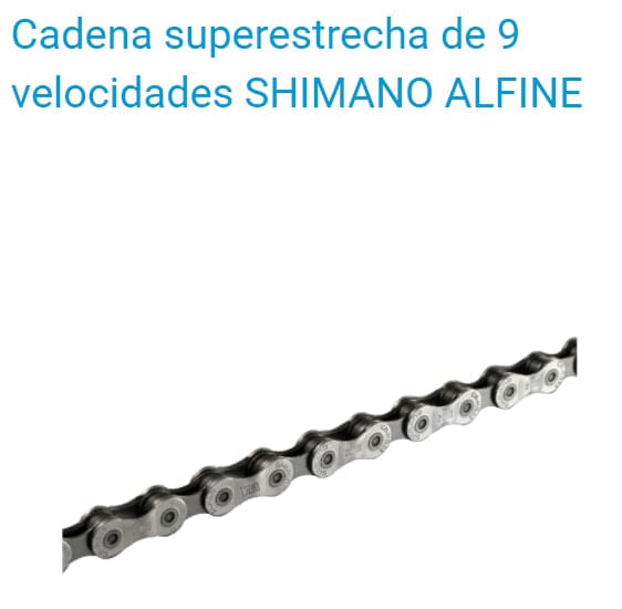 Cadenilla Shimano Alfine Hg93 1/2x3/32 116L 9 Vel img #3