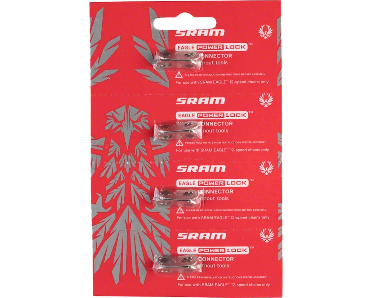 SRAM CANDADO CADENILLA 12VEL PLATEADO 4PCS 00.2518.027.007 img #1