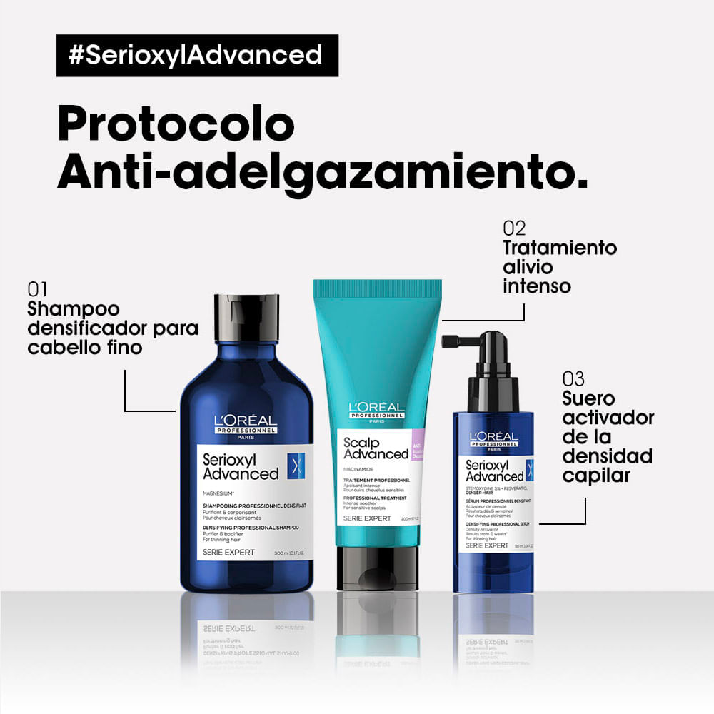 Shampoo Densificador para cabello fino Scalp - L'Oréal Professionnel img #4