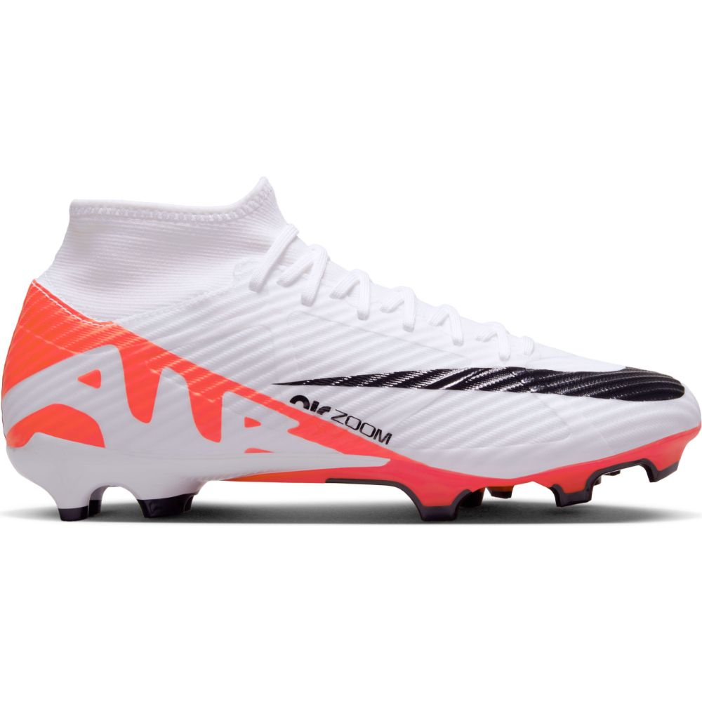 Nike Zoom Superfly 9 Academy Fg Mg Guayos blanco de hombre para futbol Talla 10