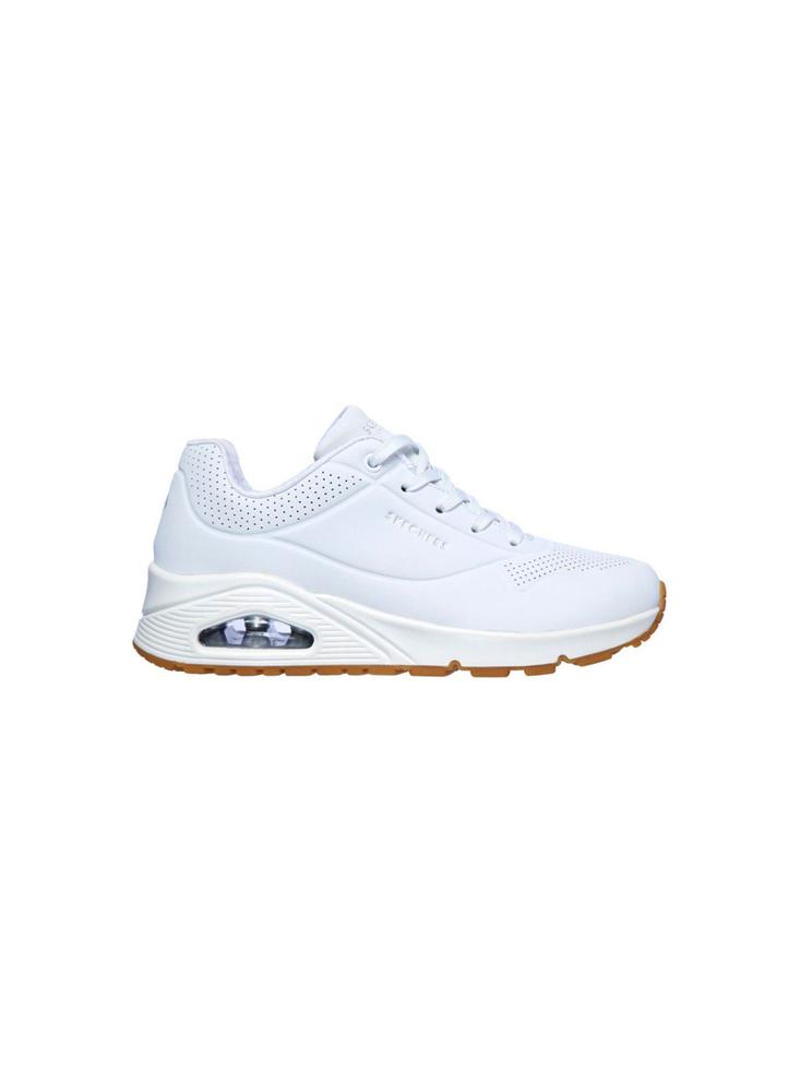 Tenis fashion skechers mujer blancos