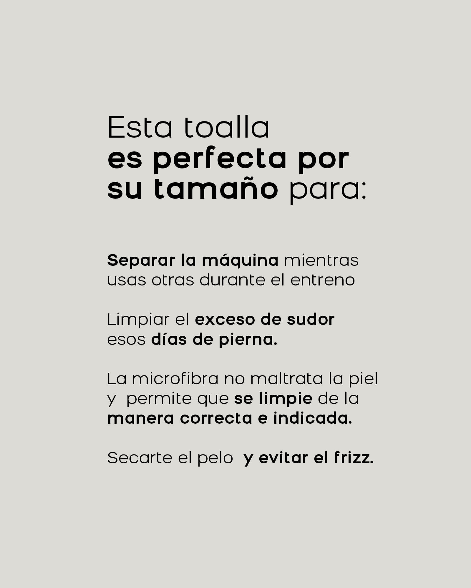 Toalla Microfibra 70X40,  Color Gris img #2