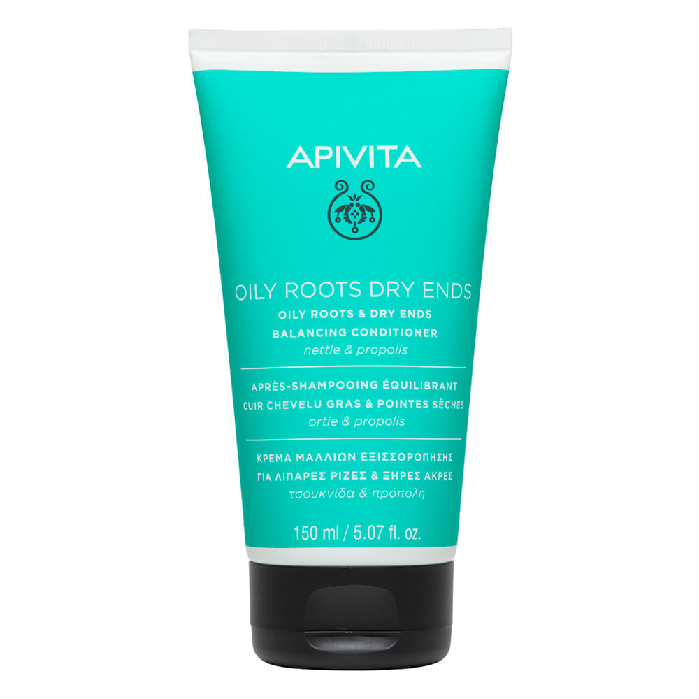 Acondicionador Oily Roots Dry End Balancing - Apivita img #1